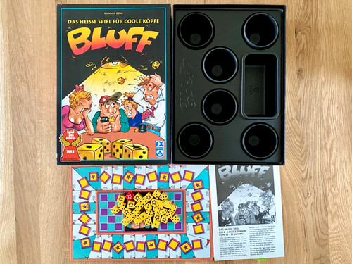 Bluff spiel des jahres 1993 - bluff,