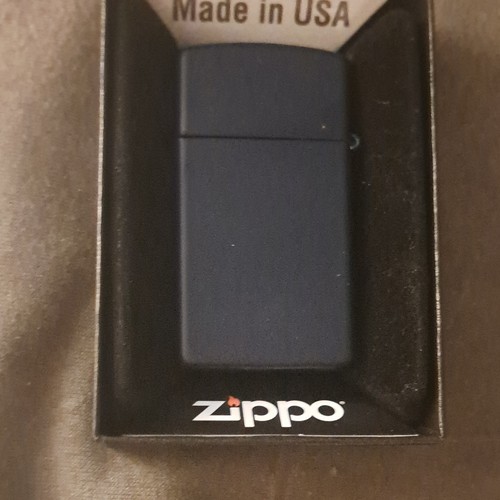 Zippo feuerzeug blau matt - blau,