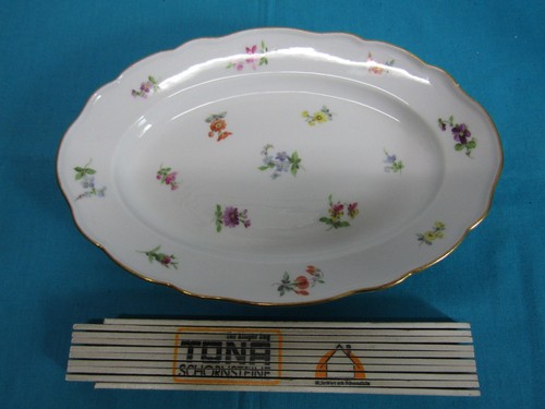Alte servierplatte oval - servierplatte,