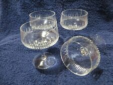 4 zarte Gläser  WMF  Carola Sherry Eierlikörgläser Likörschalen Kristall Glas