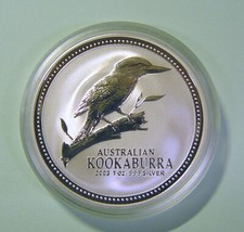 Australien 1 $ Kookaburra 2003 1 oz , in original Kapsel