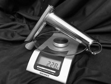 METALLIUM NOS Vintage oldschool Titanium stem 150mm 1 1/8"  / 25,4  high gloss