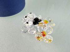 Swarovski Figur 842804 Marienkäfer auf Blüte 5,5 cm. Ovp  Zertifikat. Top Zustan