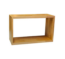 Hängeregal  Kubus Wandregal Erle massiv 60x30