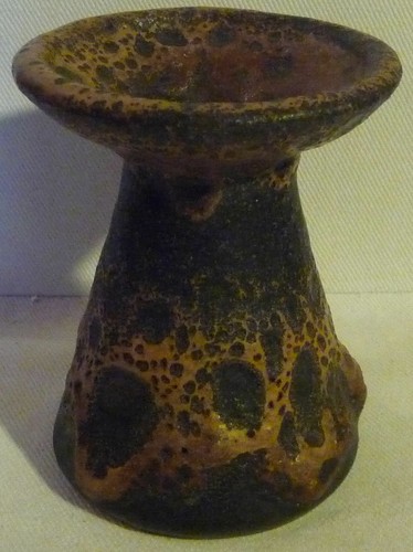 Vase braungesprenkelte - vase,