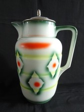 Kakaokanne Spritzdekor Lehmann & Sohn  Kahla Thüringen