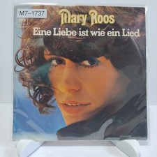 Mary Roos – Eine Liebe Ist Wie Ein Lied, 7" Vinyl (G/G), CBS, M7-1737