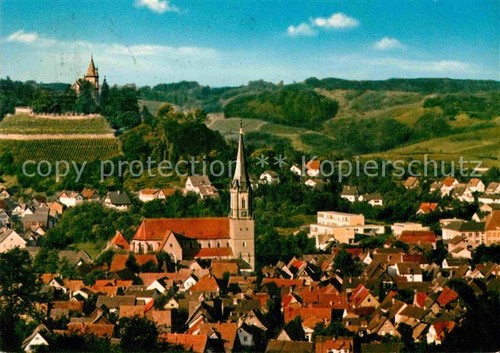 Kappelrodeck kirche panorama - kappelrodeck,