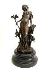 Jugendstil Bronzefigur Bronze