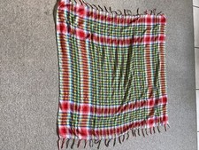 Schal, Tuch, bunt mit Fransen