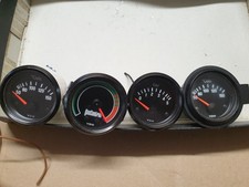 4 VDO Messinstrumente: Öldruck,Temperatur, GasControl