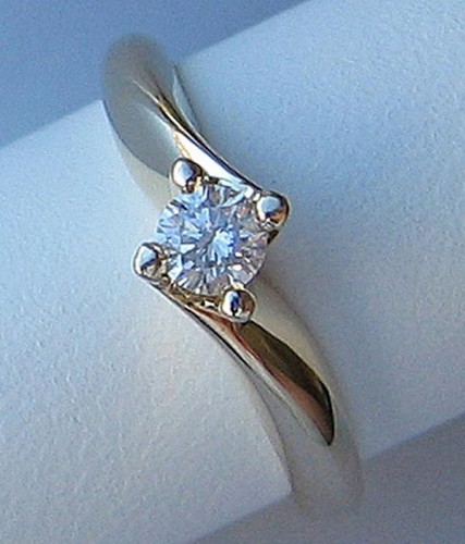 Ring mit brillanten diamanten - mit,