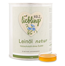 Leinöl-Holzschutz natur 100%