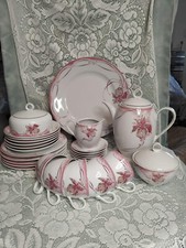 Vintage Kaffeeservice COLDITZ Orchidee