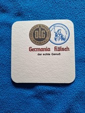Bierdeckel 1981 DLG Prämiert - Germania Kölsch