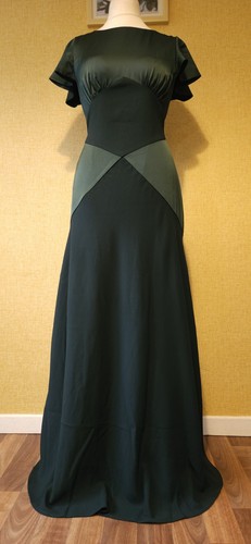 Coast kleid grün maxi - coast,