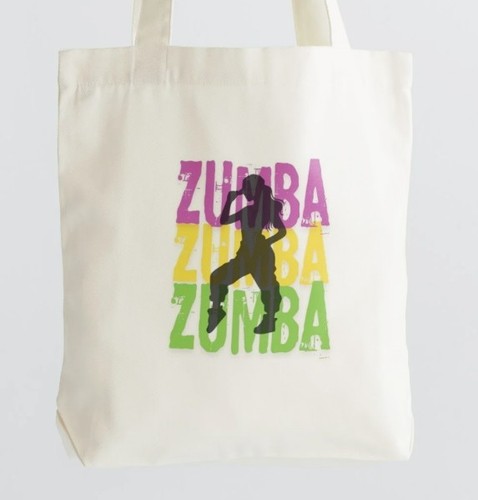 Zumba minimalist canvas tote - canvas,