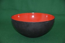 Metallschüssel - emailliert - Design: Torben Orskov - für H. Krenchel - 1960er