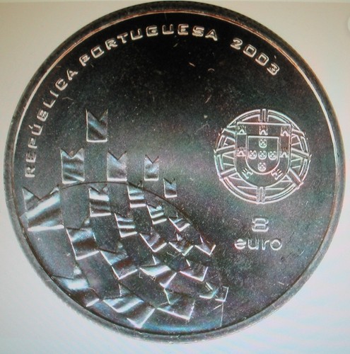 Euro silbermünze portugal - 8,