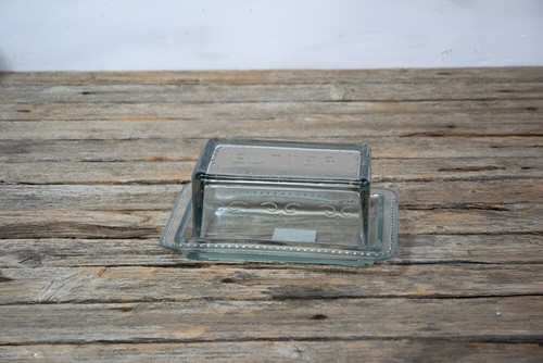 Butterdose glas landhausstil - ,