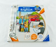 Ravensburger tiptoi Buch  Wir Lernen Englisch Wieso? Weshalb? Warum? ohne Stift