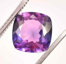 Natürlich Lila Tansanit 6.05 Karat Kissen Zertifiziert Lose Edelstein + Zugabe