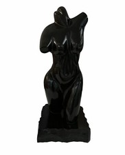 Damenbüste Marmor schwarz