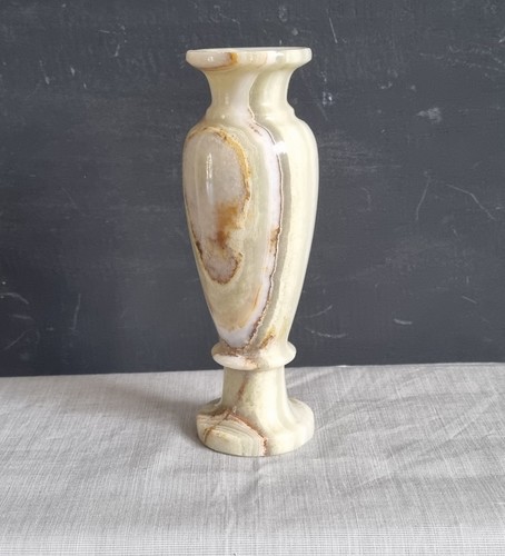 Vintage onyx vase - vintage,