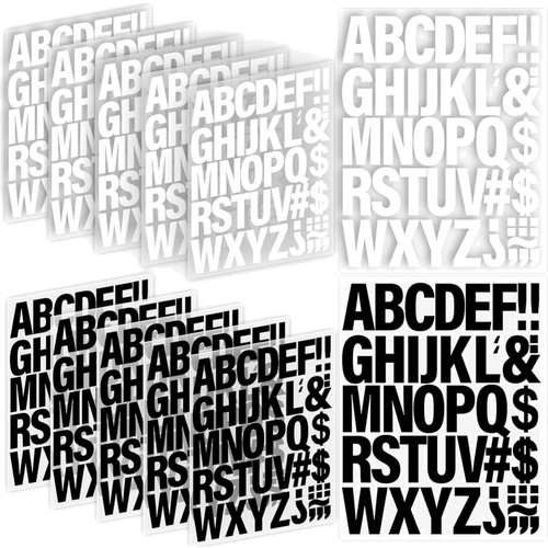 Buchstaben aufbügeln set 440 - aufbügeln,
