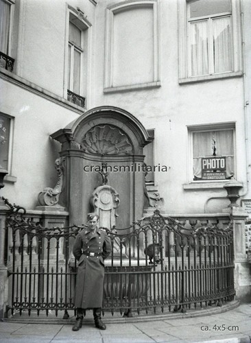 Orig negativ foto soldat - negativ,