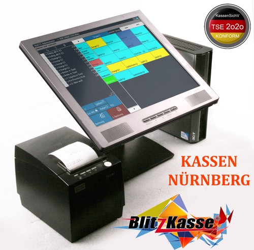 Handel kasse für - für, laden