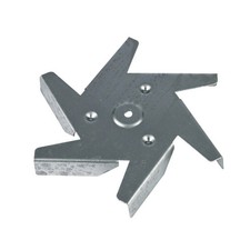 Flügel für Ventilator kompatibel mit AEG 387845321/0 160mmø in Backofen