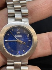 Harley Davidson Damenuhr Blau