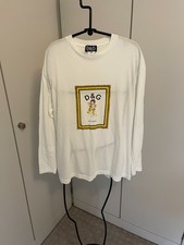 Dolce & Gabbana Logo Herren Long-T-Shirt weiß mit Motiv- D&G Größe 54- gebraucht