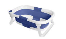 Babybadewanne Badewanne für Baby ab 0 Monaten rutschfeste Faltbar 63*43*20 cm Fa