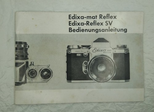 Bedienungsanleitung edixa mat - bedienungsanleitung, edixa-mat