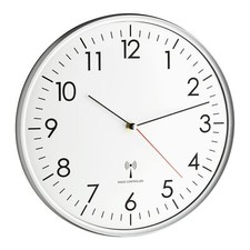 Funk-Wanduhr Kunststoff 33cm