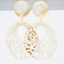 Horn Ohrringe Mandala