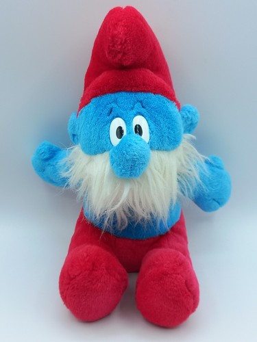 Papa schlumpf plüschfigur - papa,