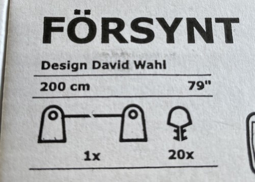 Ikea försynt gardinenseil - ikea,