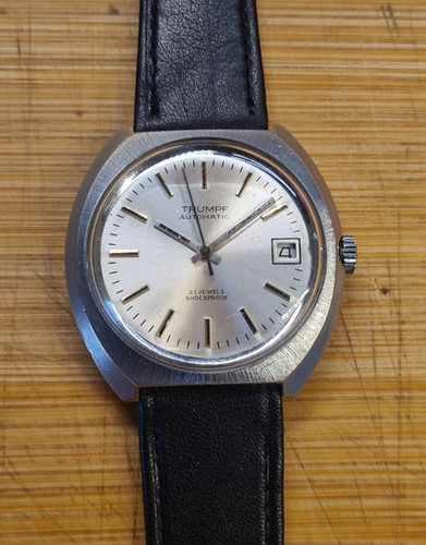 Trumpf vintage armbanduhr - armbanduhr, uhr