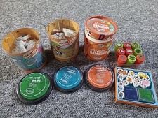 versch.Stempel & 8xStempelkissen: Kinder-Buchstaben,Tiere,Bauernhof, Weihnachten