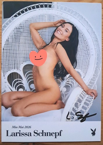 Larissa schnepf orig autogramm - larissa,