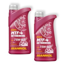 2x 1L Mannol MTF-4 Getriebeöl