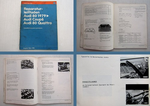 Reparaturleitfaden audi typ - reparaturleitfaden,