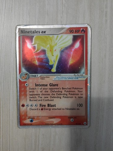 Ninetales ultra rare - ex-ultra, leg