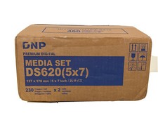Fotopapier & Farbrolle für DNP DS620 - Mediaset für 127x178mm, 230 Blatt