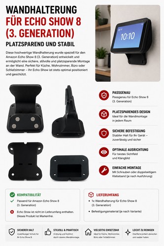 Wandhalterung für echo show - für,