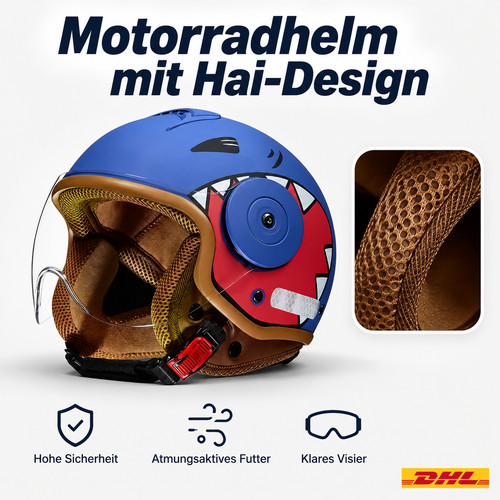 Verstellbarer helm für - 3/4,