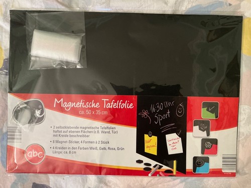 Magnetische tafelfolie 50x35 - magnetische,